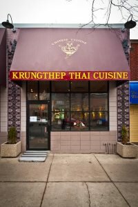krungthep thai menu